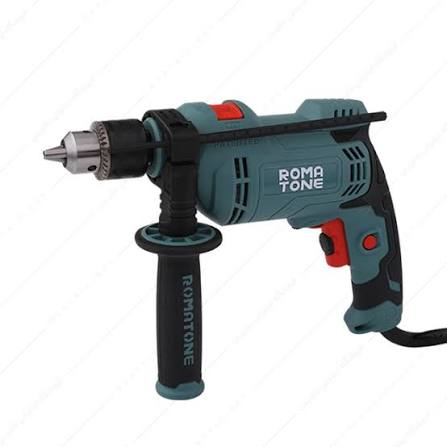 دریل برقی 13mm چکشی 810 وات روماتون